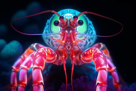  Veiled Mantis Shrimp: Can an invertebrate truly be as swift and mesmerizing as the ocean currents that sculpt its home?